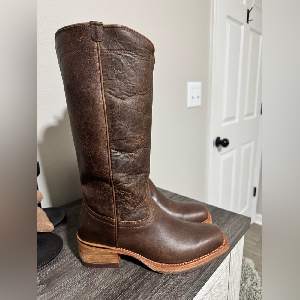 Tecovas Charlie Cafe Goat Boots